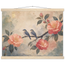 Camellia Birds, flowers and botanical. Archival fine art poster shown framed.