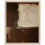 Terracotta Diptych, Panel II of II: two panels, terracotta and cream. Museum-quality framed fine art print.