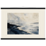 Tidal Ink: sea and coastal landscape. Fine art poster, alternate frame and size.