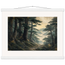Cypress Passage: japanese art and japandi. Museum-quality fine art poster.