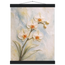 Porcelain Orchid: flowers and botanical. Fine art poster, alternate frame and size.