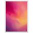 Magenta Plume: gradient, magenta and movement. Museum-quality framed fine art print.