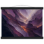 Violet Infinity, moon and night. Archival fine art poster shown framed.