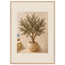 Olive Terrace: landscape and sun. Framed fine art print by The Light Stays.