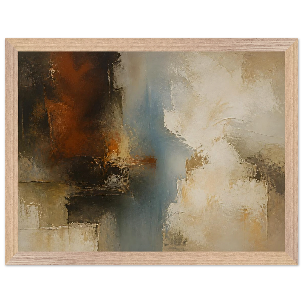Golden Night: moon and night. Framed fine art print by The Light Stays.