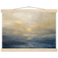 Golden Sea Mist: sea and coastal landscape. Museum-quality fine art poster.
