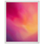 Magenta Plume, gradient, magenta and movement. Archival framed fine art print shown framed.