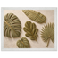 Green Constellation: botanical, green and loose rhythm. Framed fine art print by The Light Stays.