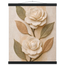 Carved Camellia, flowers and botanical. Archival fine art poster shown framed.