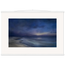 Blue Hour Shore: sea and coastal landscape. Fine art poster by The Light Stays.