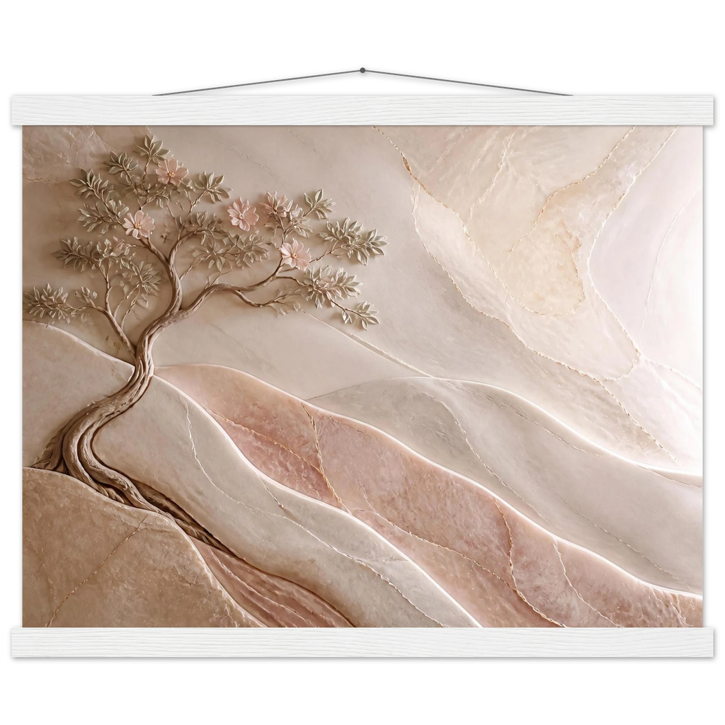 Stone Dawn: petra and siena. Fine art poster by The Light Stays.