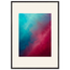 Wine Hour: gradient, dusk and deep color. Framed fine art print by The Light Stays.