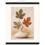 Fig Season: mediterranean and earth tones. Fine art poster, alternate frame and size.