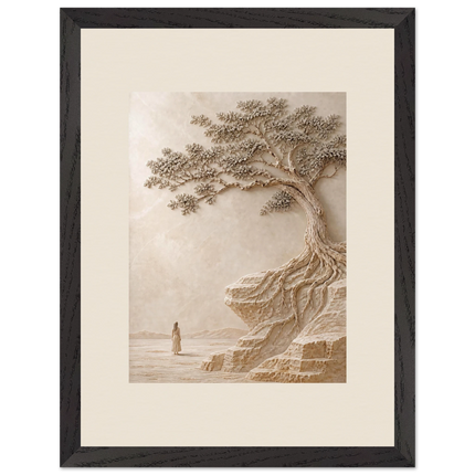 Vigil: petra and siena. Framed fine art print.