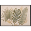 Three Leaves: botanical and nature. Framed fine art print by The Light Stays.