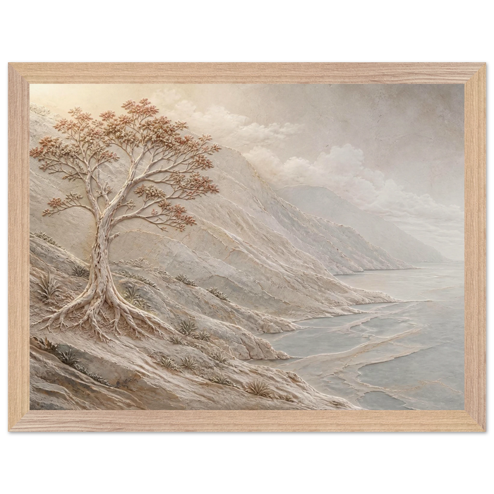 Coral Headland: sea and coastal landscape. Framed fine art print by The Light Stays.