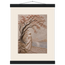 Spring Walk: impasto, lake and blossoming tree. Fine art poster by The Light Stays.