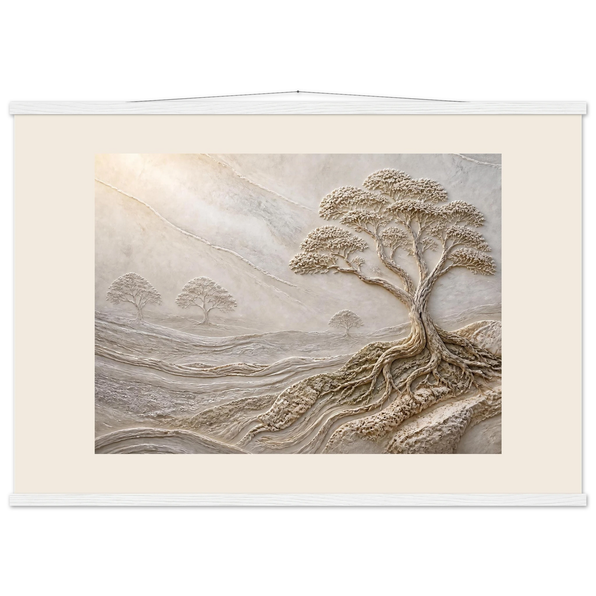 Old Growth: petra and herbarium. Museum-quality fine art poster.