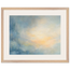Dawn after Rain, sunrise, coastline and washed light. Archival framed fine art print shown framed.