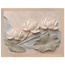 Lotus Current: flowers and botanical. Museum-quality framed fine art print.