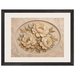 Peonies in Stone
