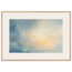 Dawn after Rain: sunrise, coastline and washed light. Museum-quality framed fine art print.