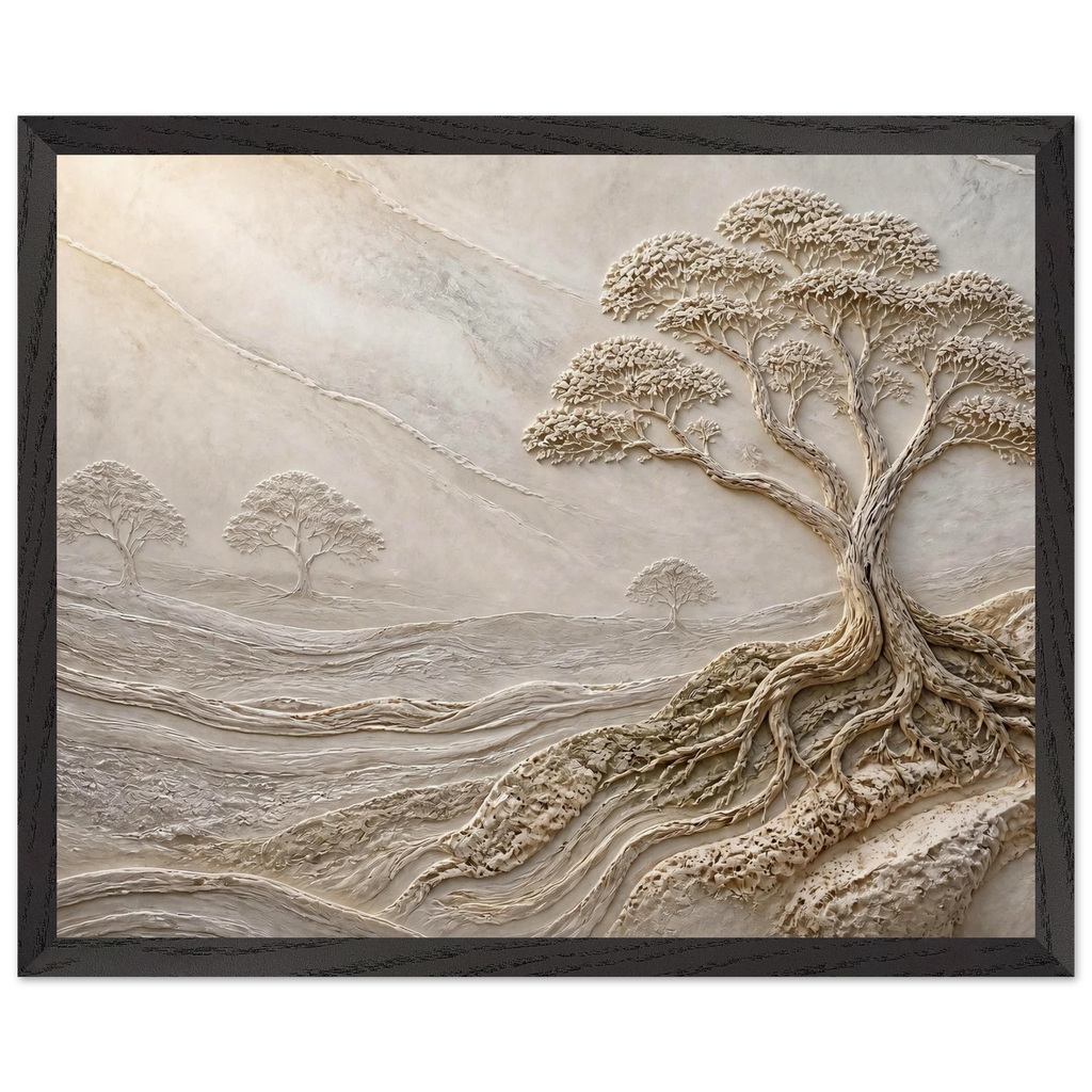 Old Growth: petra and herbarium. Framed fine art print by The Light Stays.