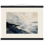 Tidal Ink: sea and coastal landscape. Fine art poster by The Light Stays.