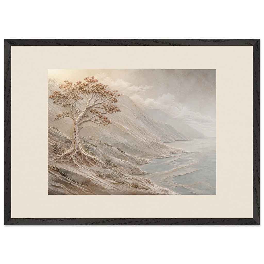 Coral Headland: sea and coastal landscape. Framed fine art print by The Light Stays.