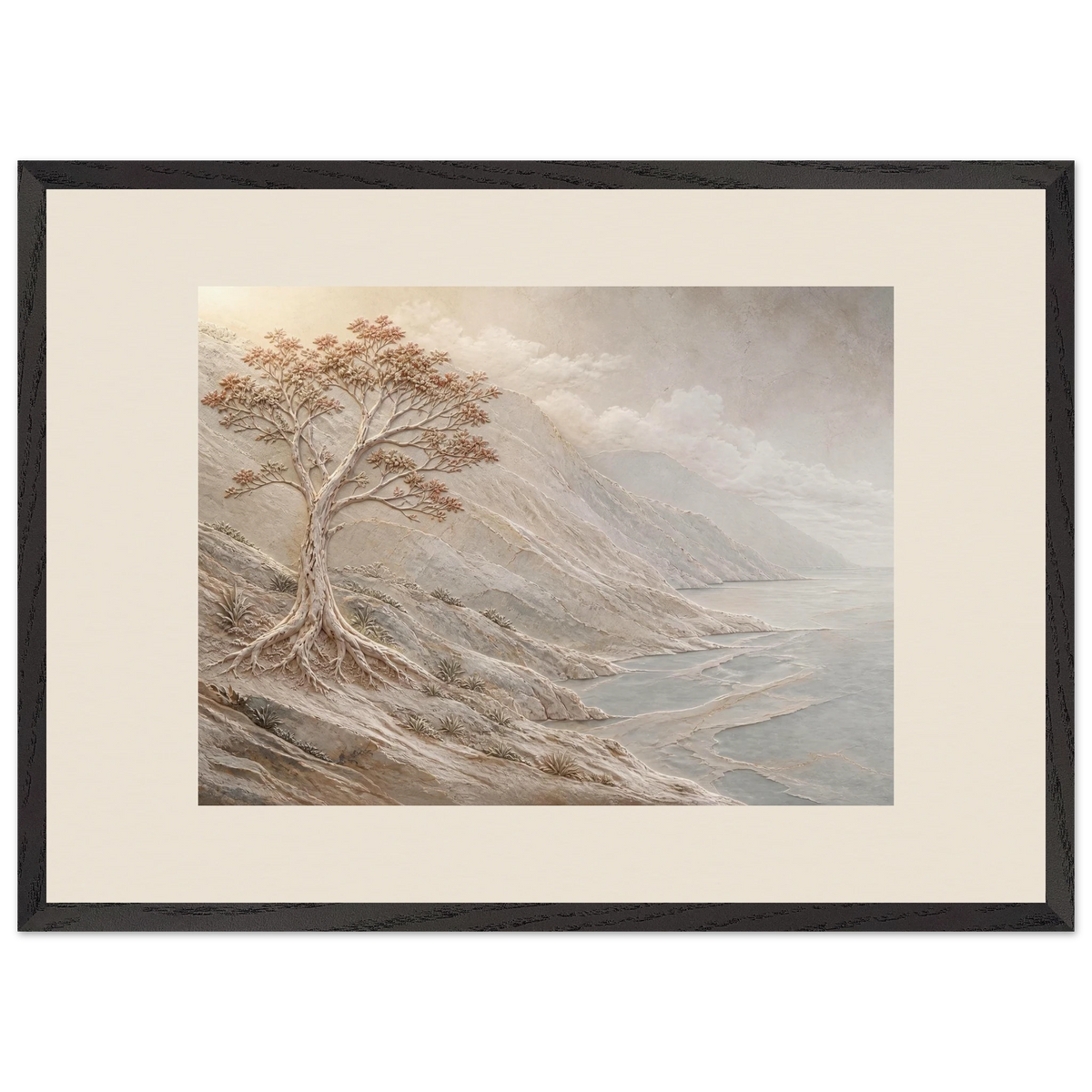 Coral Headland: sea and coastal landscape. Framed fine art print by The Light Stays.