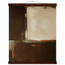 Terracotta Diptych, Panel II of II: two panels, terracotta and cream. Museum-quality fine art poster.