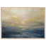 Golden Sea Mist: sea and coastal landscape. Museum-quality framed fine art print.