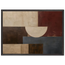 Blocos de Vinho, quadro abstrato emoldurado da The Light Stays.