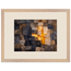 Citrine Seam: lumen and siena. Museum-quality framed fine art print.