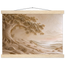 Sandstone Dawn: lumen and siena. Museum-quality fine art poster.