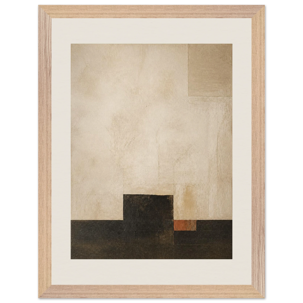 Magnolia Arc: flowers and botanical. Museum-quality framed fine art print.