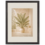 Courtyard Noon: landscape and sun. Framed fine art print.