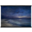 Blue Hour Shore: sea and coastal landscape. Fine art poster by The Light Stays.