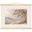 Cliffside Bloom: petra and flora. Fine art poster by The Light Stays.