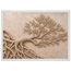Root Lattice: petra and herbarium. Framed fine art print, alternate frame and size.