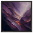 Violet Infinity: moon and night. Framed fine art print by The Light Stays.