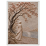 Spring Walk: petra and flora. Museum-quality framed fine art print.