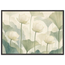Ivory Lotus Screen: flowers and botanical. Framed fine art print by The Light Stays.