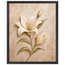 Alabaster Lily: flowers and botanical. Museum-quality framed fine art print.