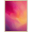Magenta Plume: gradient, magenta and movement. Museum-quality framed fine art print.