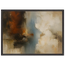 Golden Night, moon and night. Archival framed fine art print shown framed.