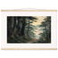 Cypress Passage: japanese art and japandi. Museum-quality fine art poster.
