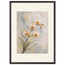 Porcelain Orchid, flowers and botanical. Archival framed fine art print shown framed.