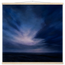 Blue Hour Field: night, horizon and deep blue. Fine art poster by The Light Stays.