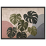 Monstera Sun: botanical and nature. Museum-quality framed fine art print.